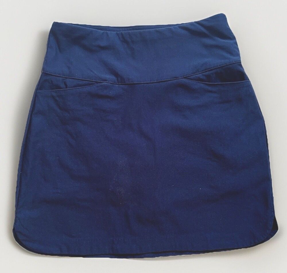 Lady Hagen Skort XS Dark Navy Women  Breathable Stretch Tummy Control pockets